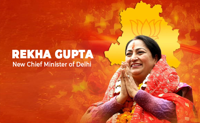 Rekha Gupta takes oath as the new CM for the capital of India